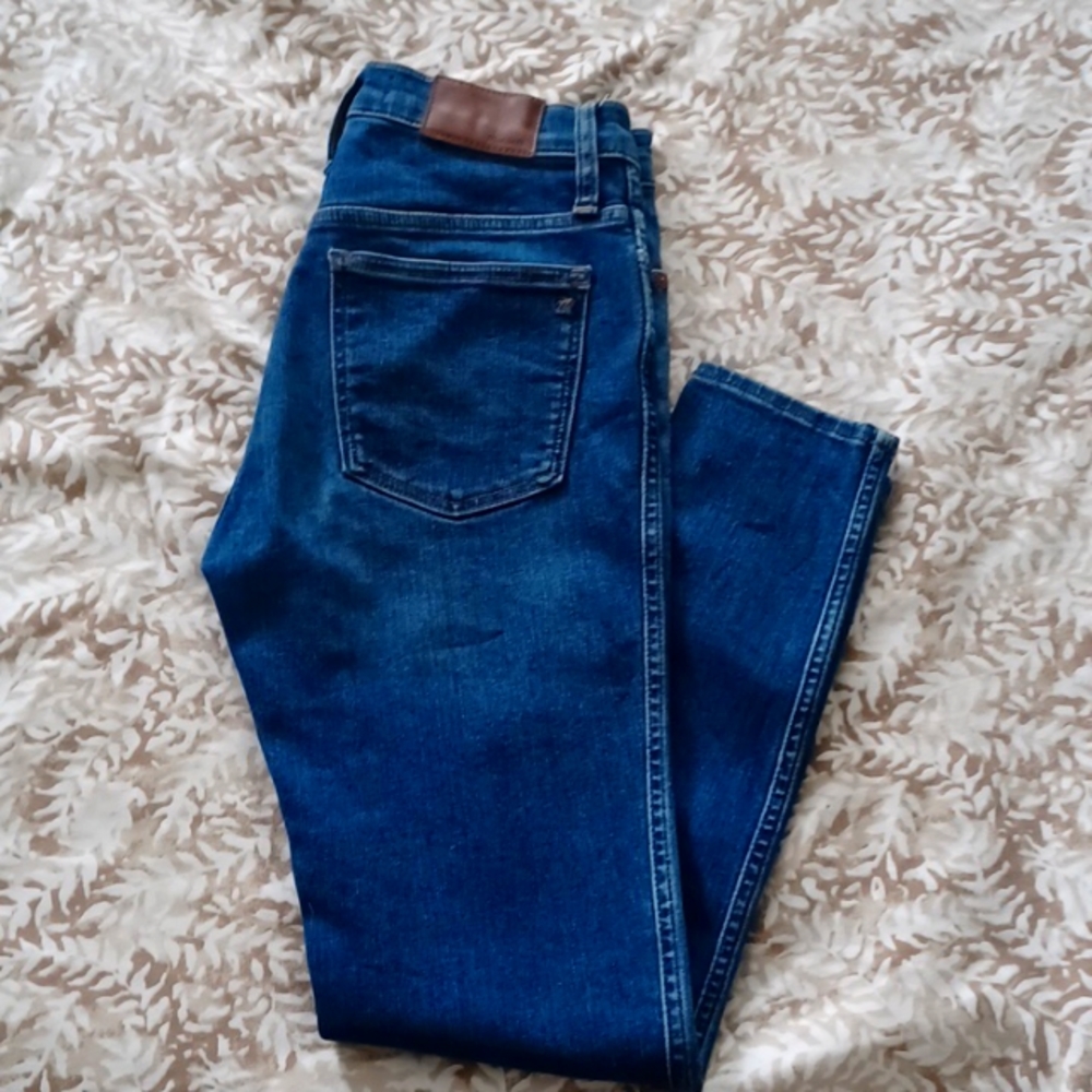 Madewell 10 inch high rise skinny jeans, 26P